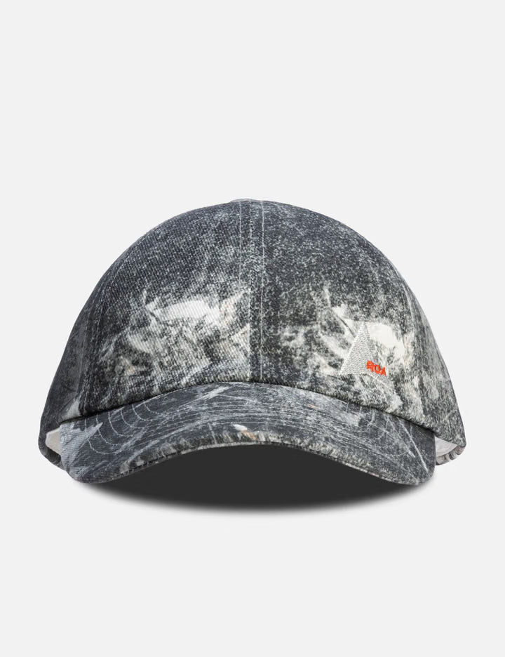 ROA X Wrangler Denim 6 Panel Cap Washed Pattern