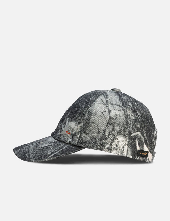 ROA X Wrangler Denim 6 Panel Cap Washed Pattern