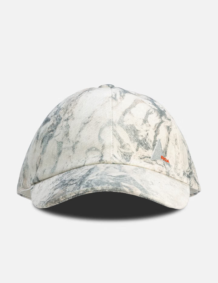 ROA X Wrangler Denim 6 Panel Cap Washed Pattern