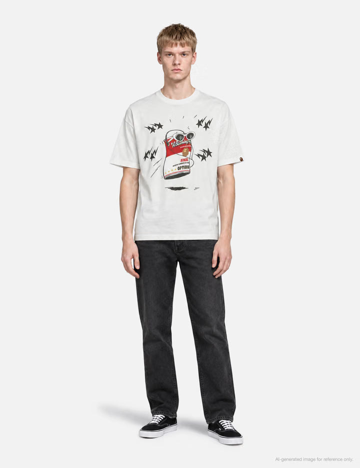 SAINT Mxxxxxx X BAPE Dancing Can T-Shirt
