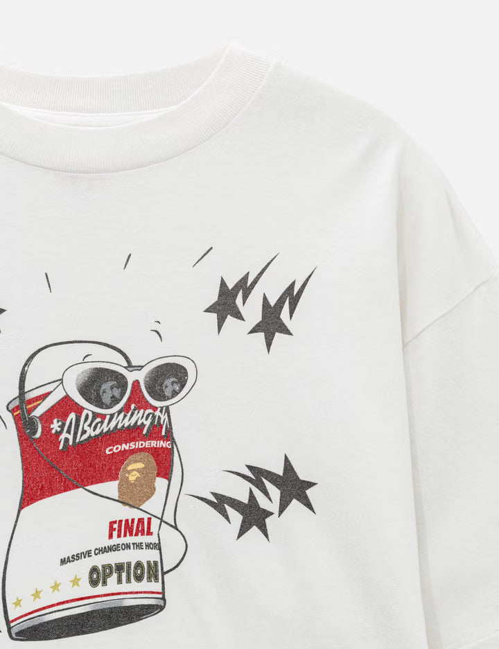SAINT Mxxxxxx X BAPE Dancing Can T-Shirt