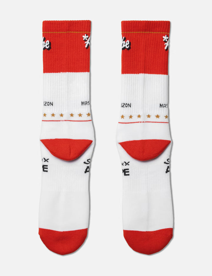 SAINT Mxxxxxx X BAPE Socks