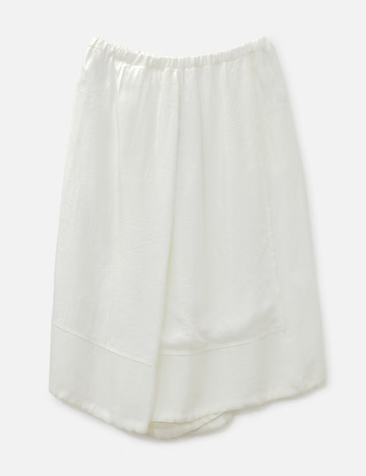 Satin Skirt Pants