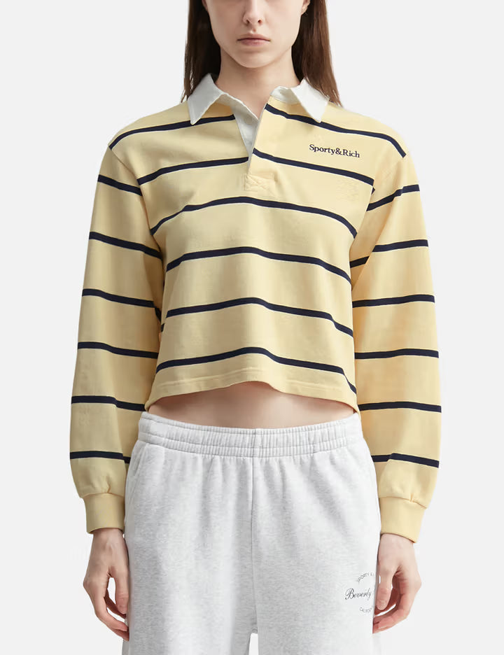 Serif Logo Rugby Polo