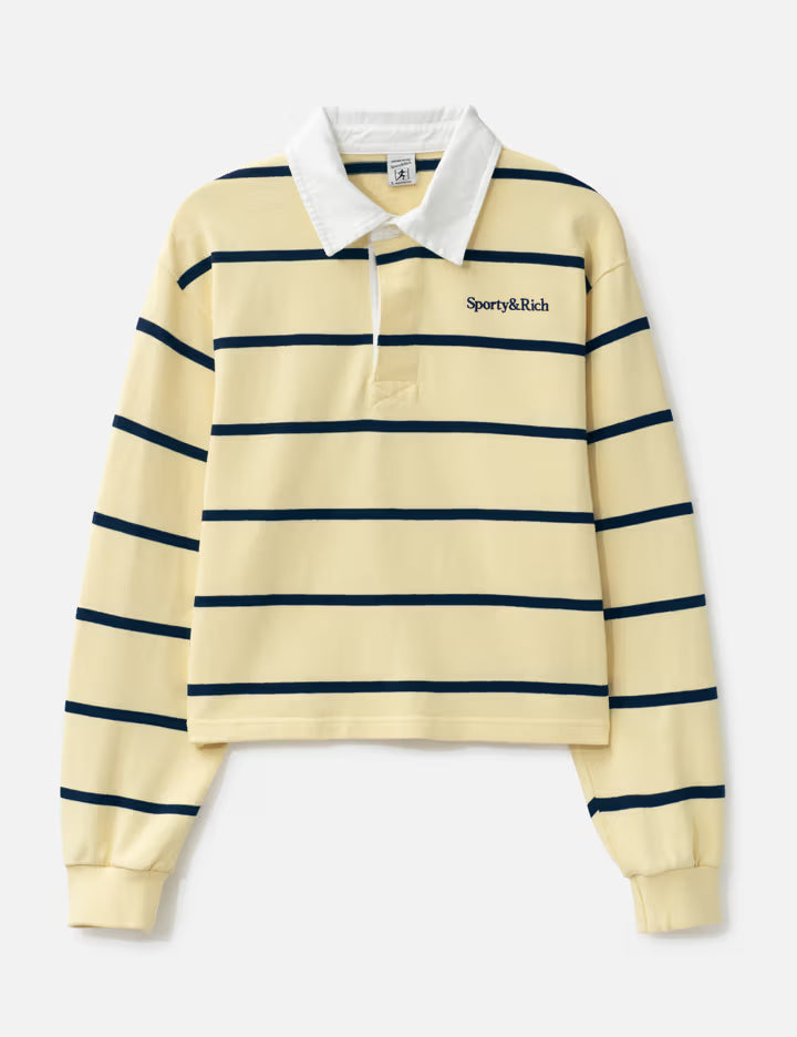 Serif Logo Rugby Polo