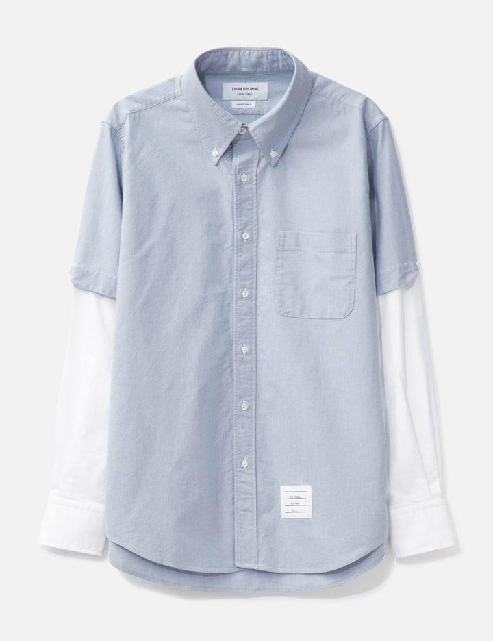 Oxford Stacked Sleeve Shirt