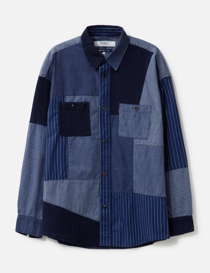 PATCHWORK SHIRT RINSE