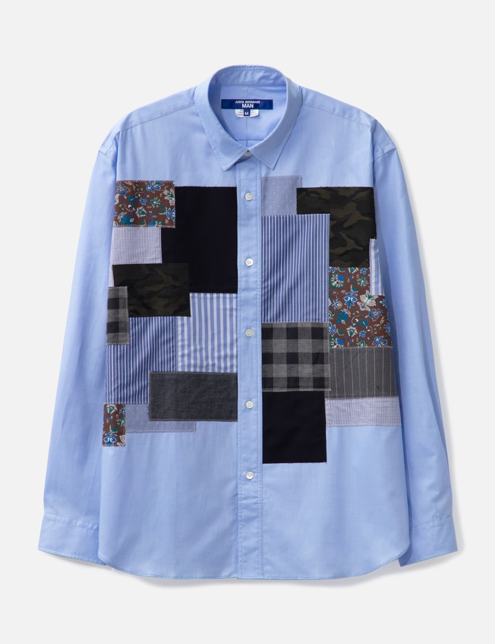 Patchwork Long Sleeve Shirt