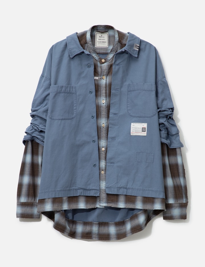 Layered Long Sleeve Shirt