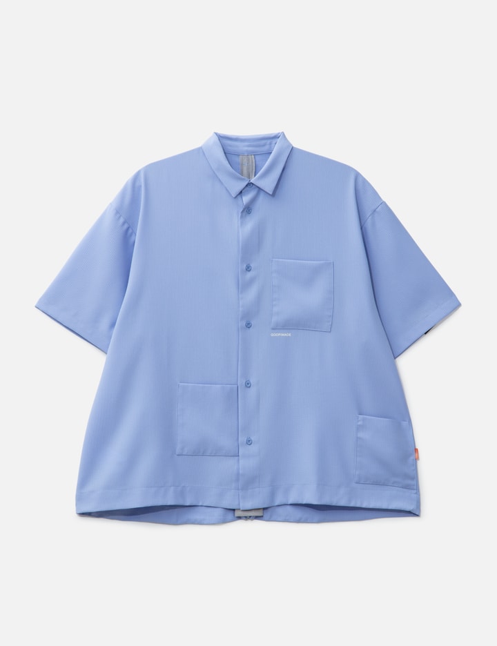 “GNV-Z” SOFTBOX Zip-Split Wide Shirt