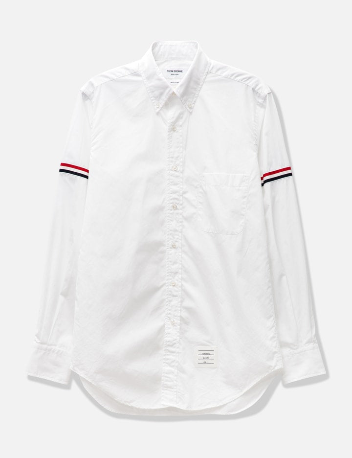 Poplin Grosgrain Armband Classic Shirt