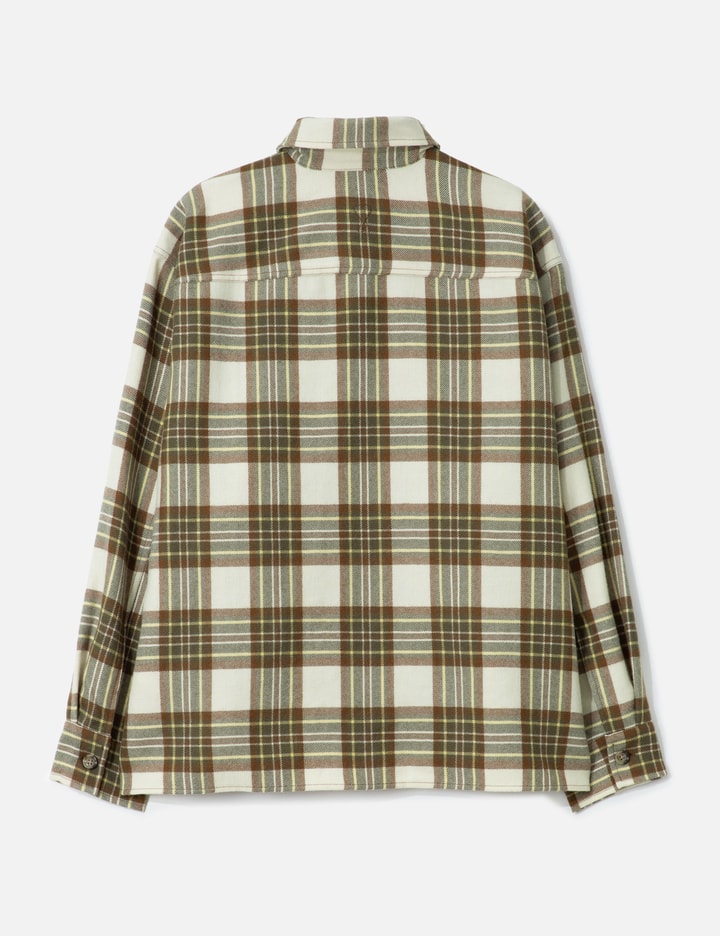 Checked Wool Overshirt