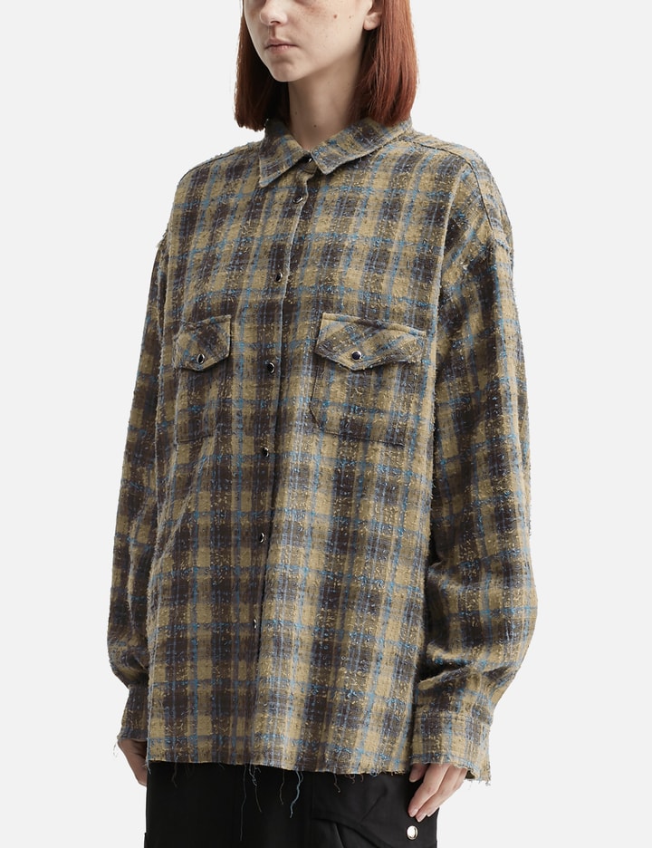 Raw Cut Check Shirt