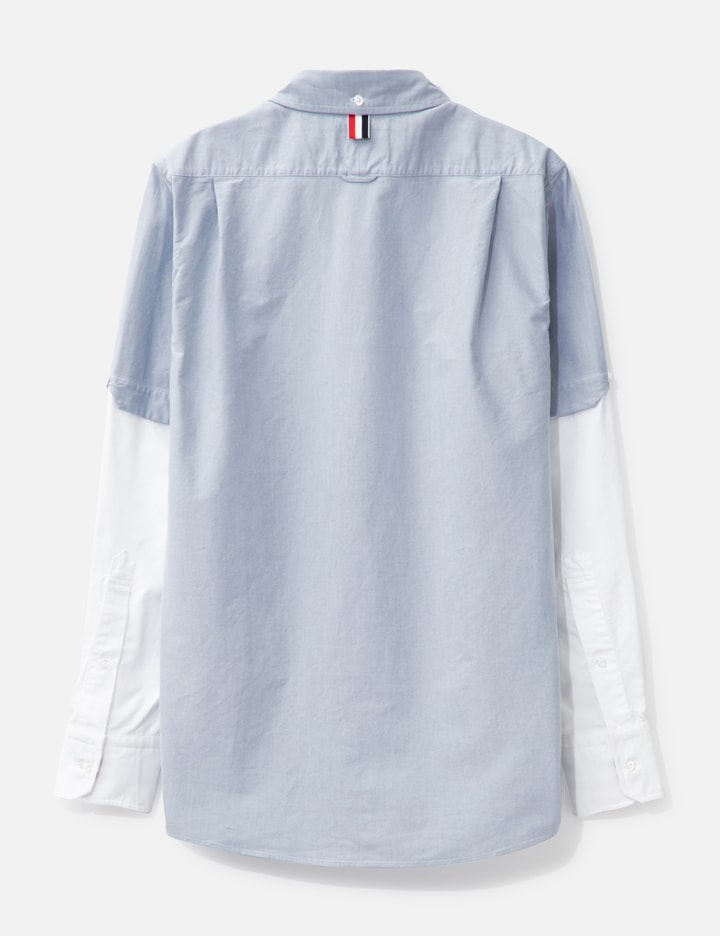 Oxford Stacked Sleeve Shirt