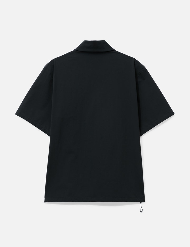 Logo Short Sleeve Half-Zip Shirt