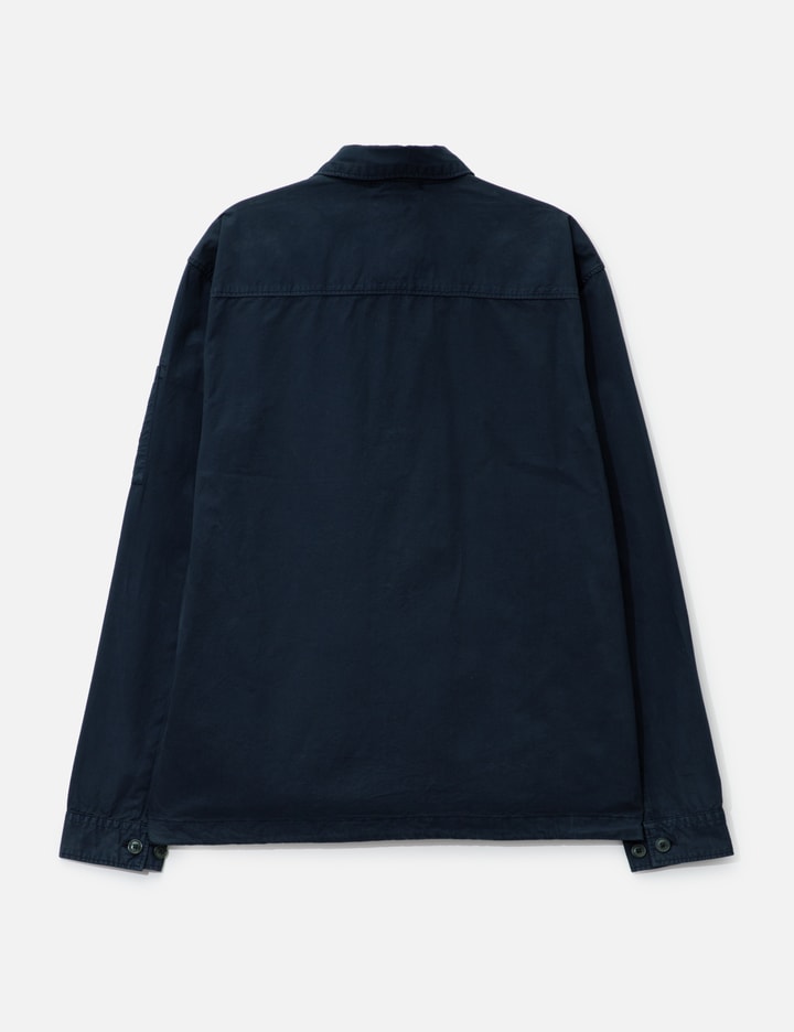 Organic Gabardine Lens Overshirt