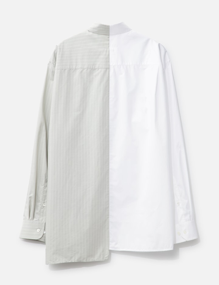 Asymmetric Cotton Poplin Shirt