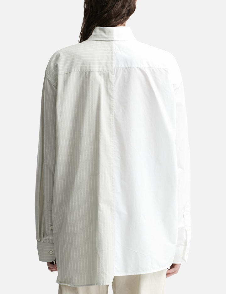 Asymmetric Cotton Poplin Shirt