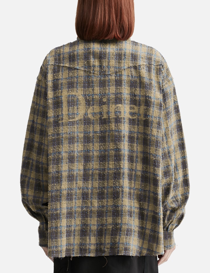 Raw Cut Check Shirt