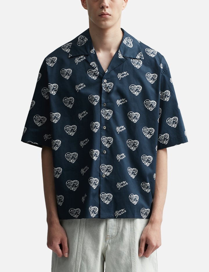 'Kenzo Jungle Heart' Hawaiian Shirt