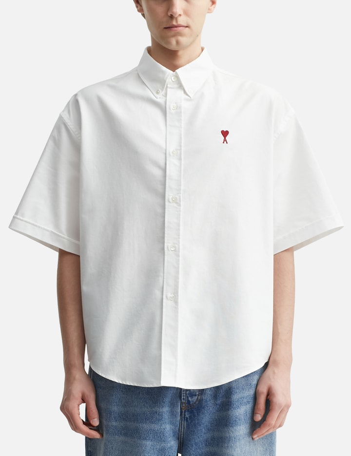 Cotton Boxy Fit Short Sleeves Shirt