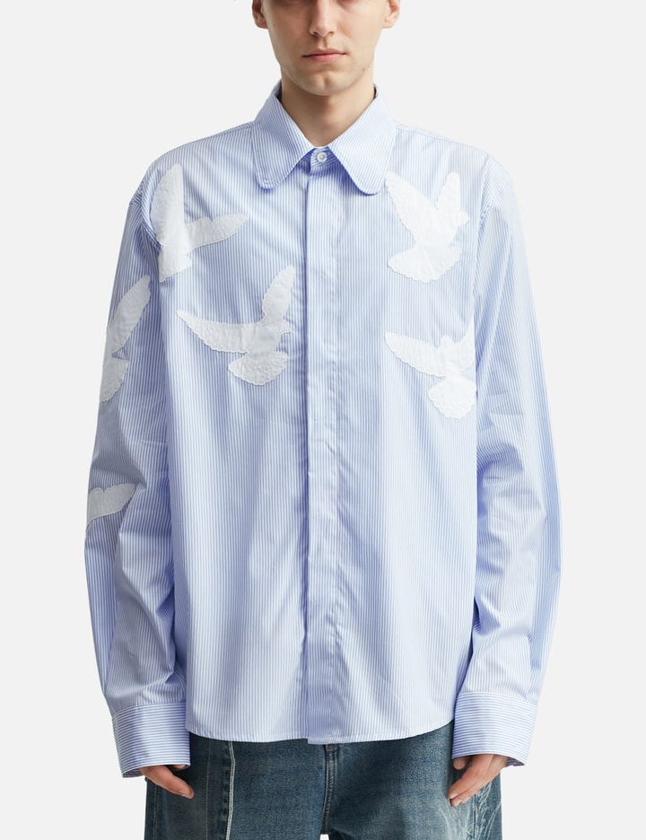 Flying Doves Button Shirt