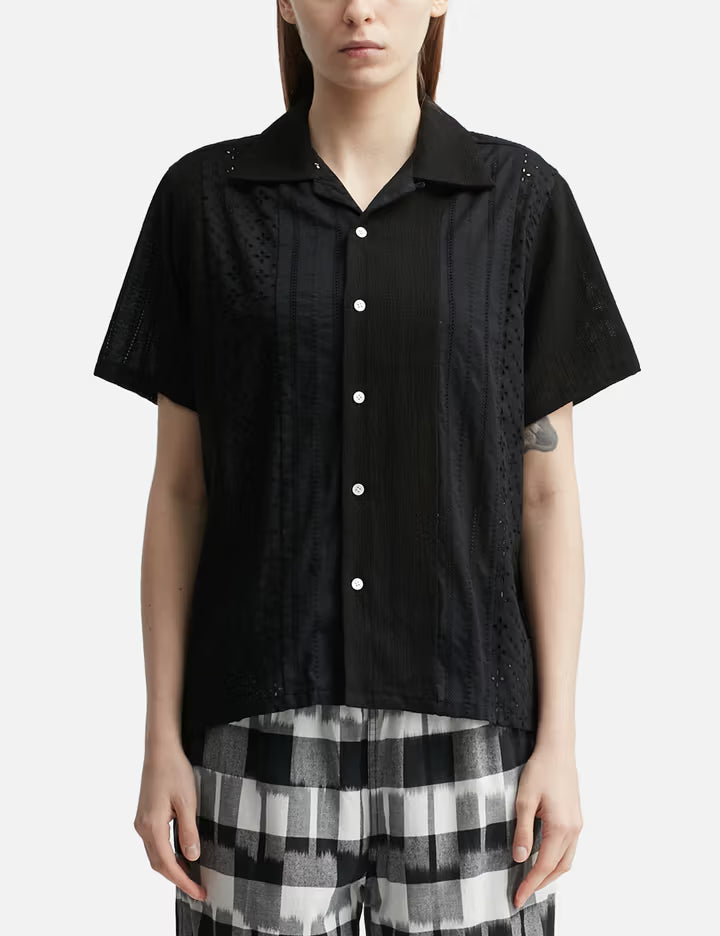 Lace Patchwork Shirt
