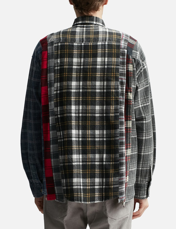 7 Cuts Wide Flannel Shirt