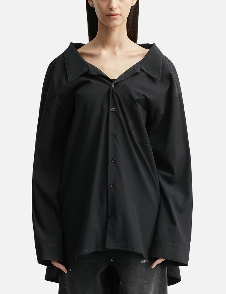 Technical Poplin Shirt Dress
