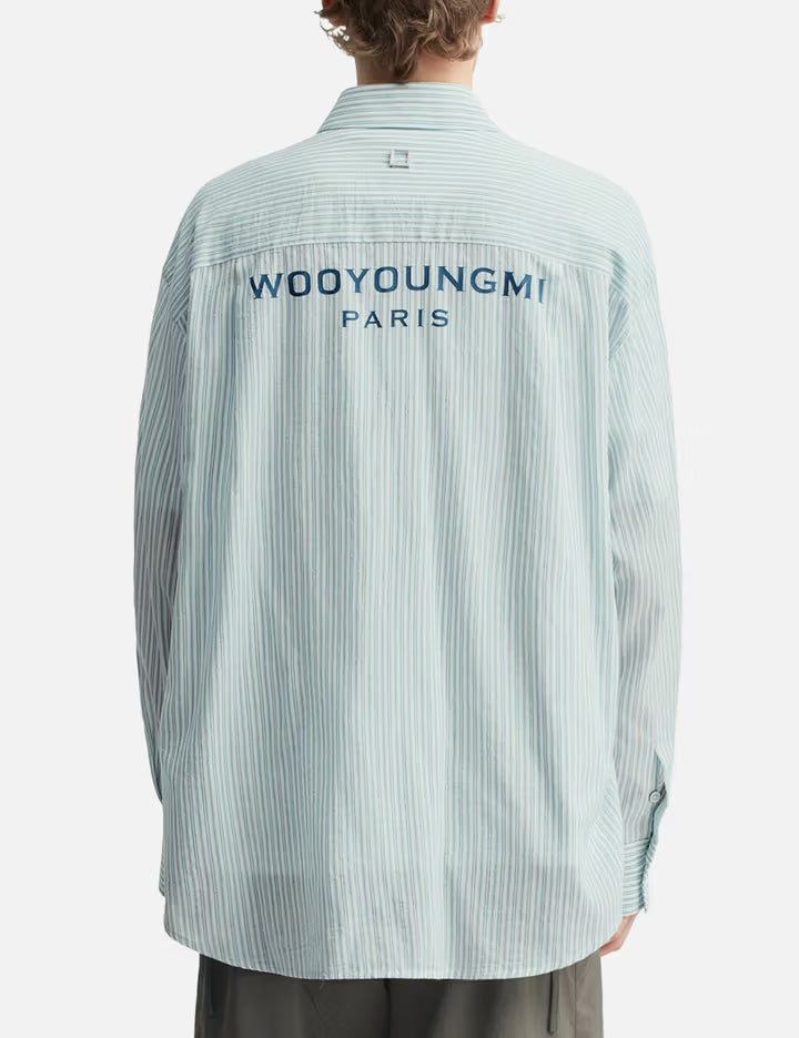 Logo Pocket Stripe Shirt