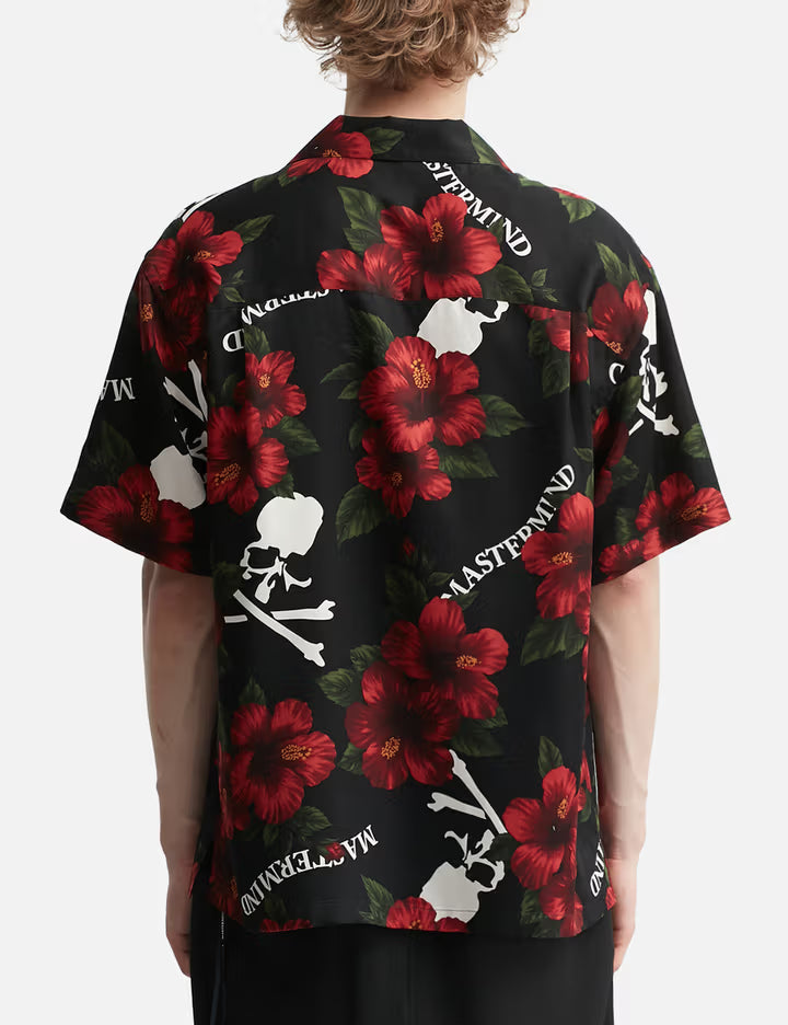 Hibiscus Washable Silk SS Shirt