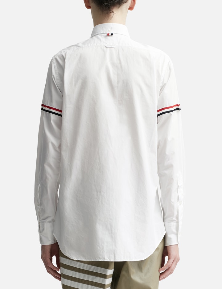 Poplin Grosgrain Armband Classic Shirt