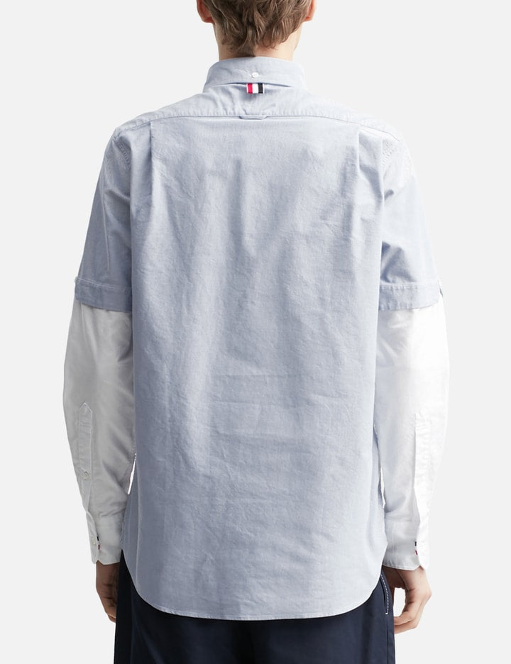 Oxford Stacked Sleeve Shirt