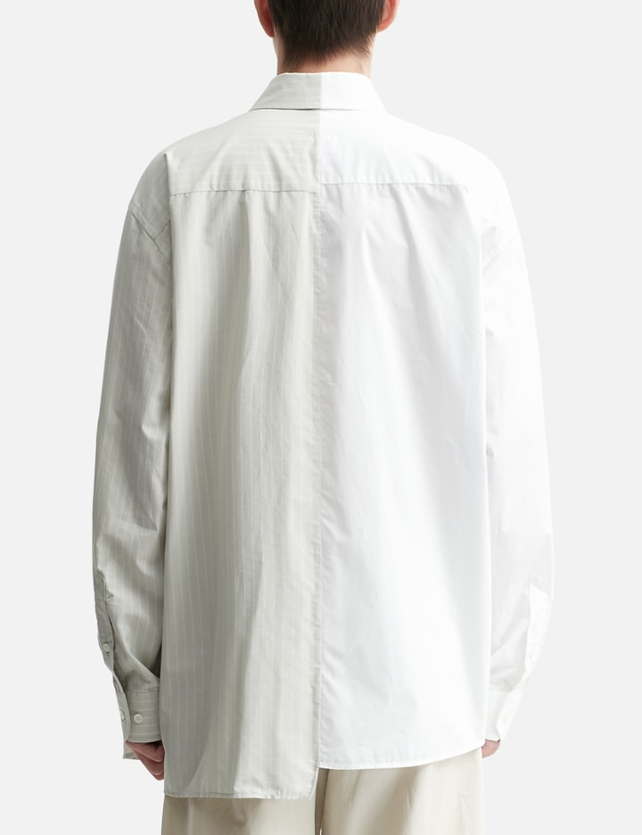 Asymmetric Cotton Poplin Shirt