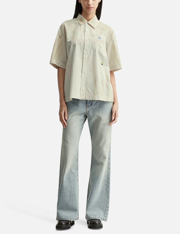 Short Sleeve Stickers Shirt