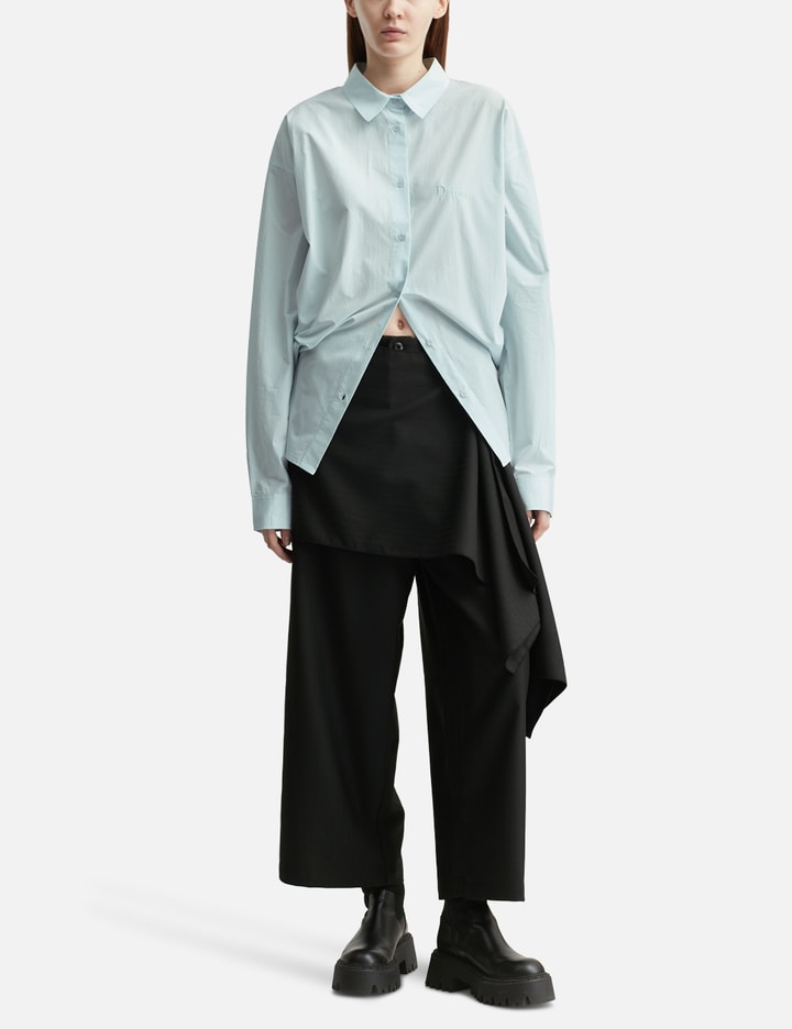 DEINET Logo Wrap Shirts Light Blue