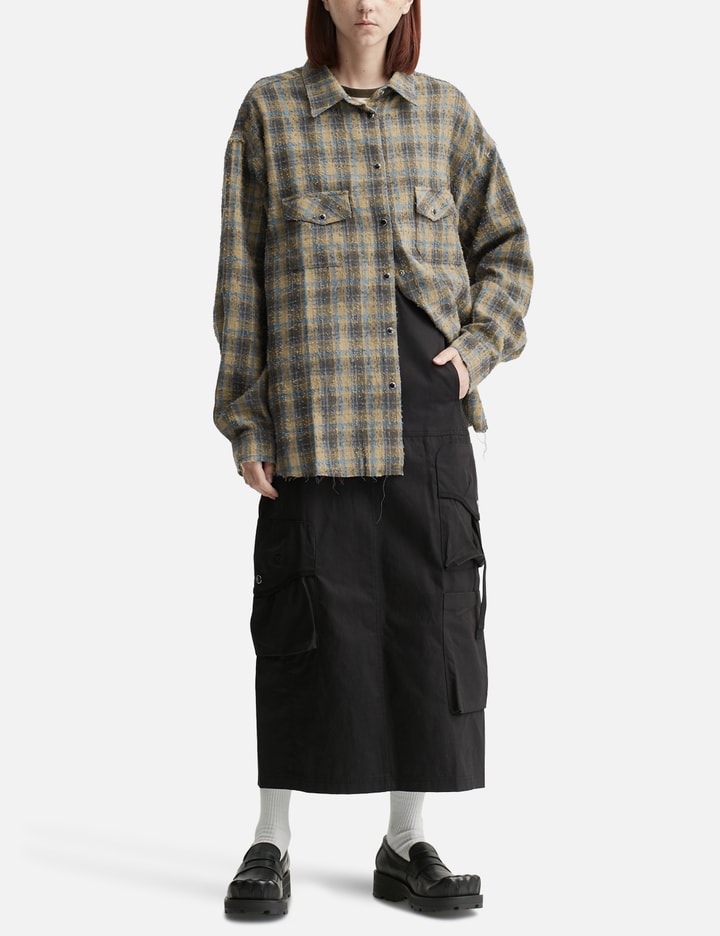 Raw Cut Check Shirt