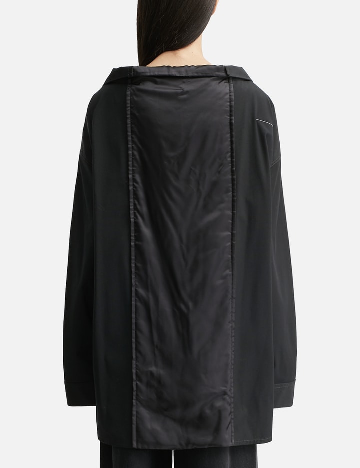 Technical Poplin Shirt Dress