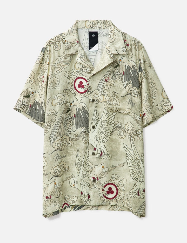 Peace Dove Camp Collar Shirt