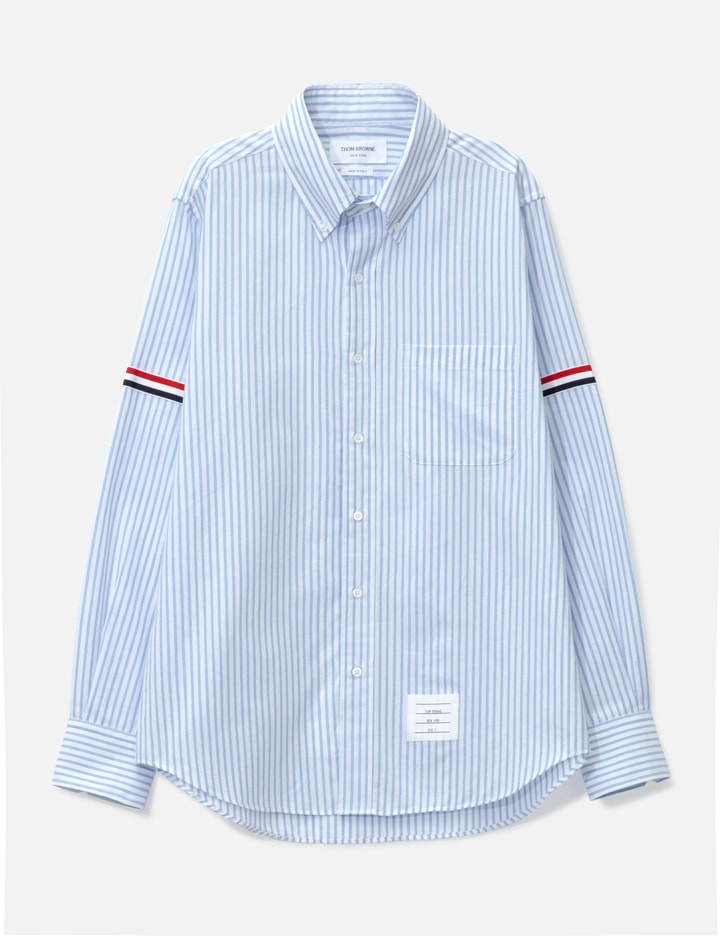 Straight Fit Button Down Shirt