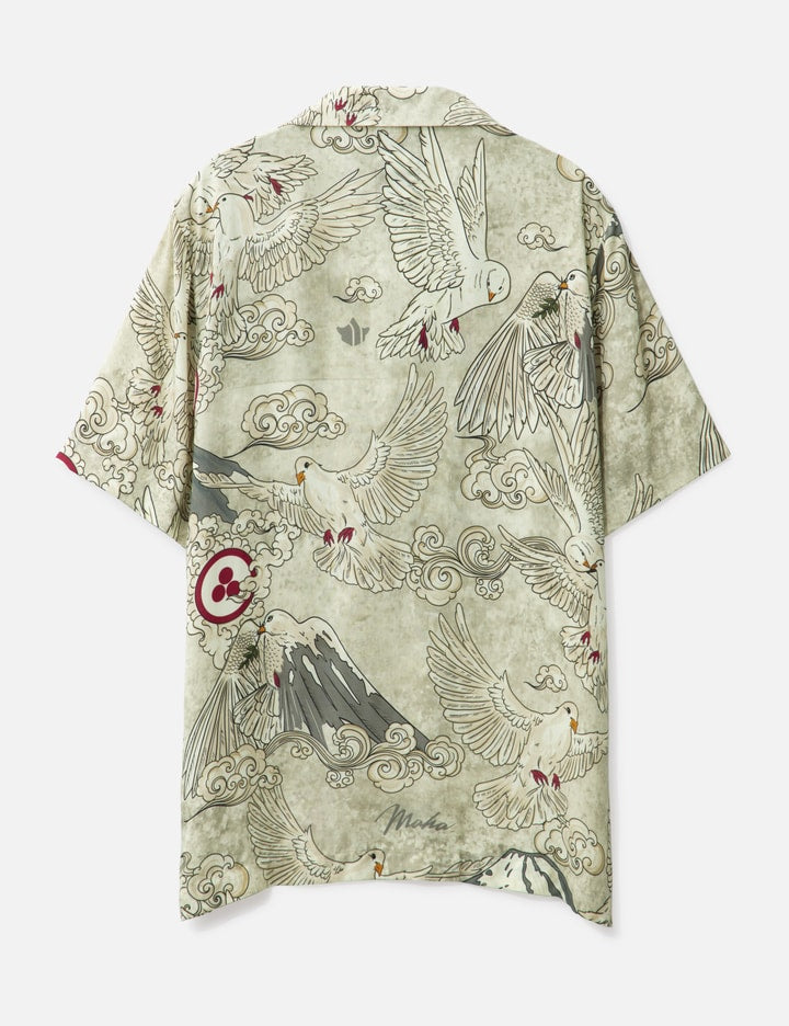 Peace Dove Camp Collar Shirt