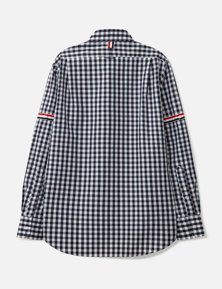Gingham Check Poplin Armband Shirt