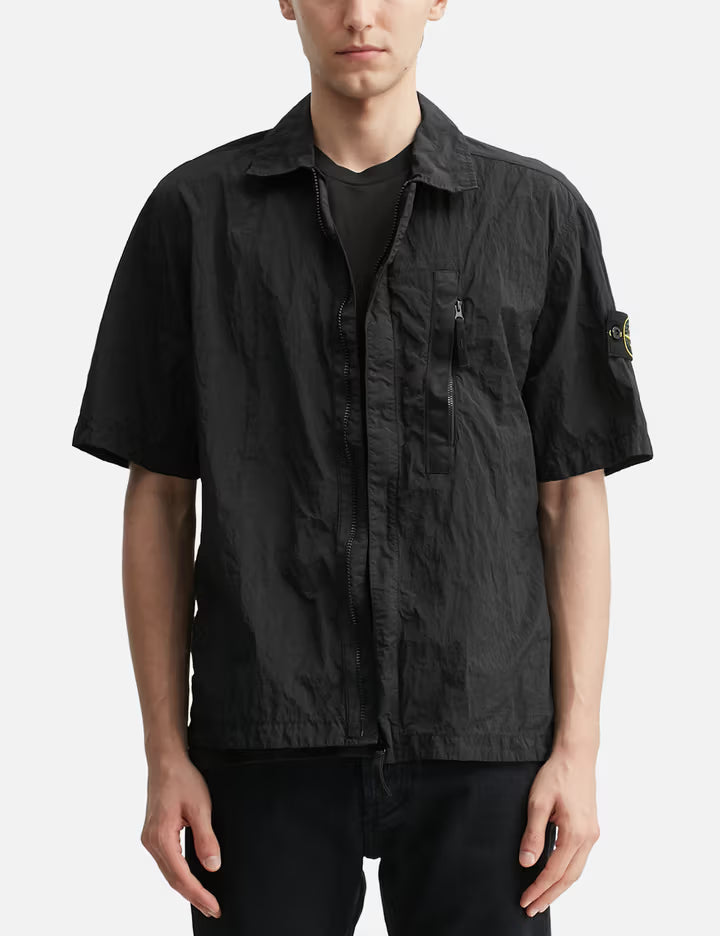 Nylon Metal In Econyl® Short Sleeve Shirt