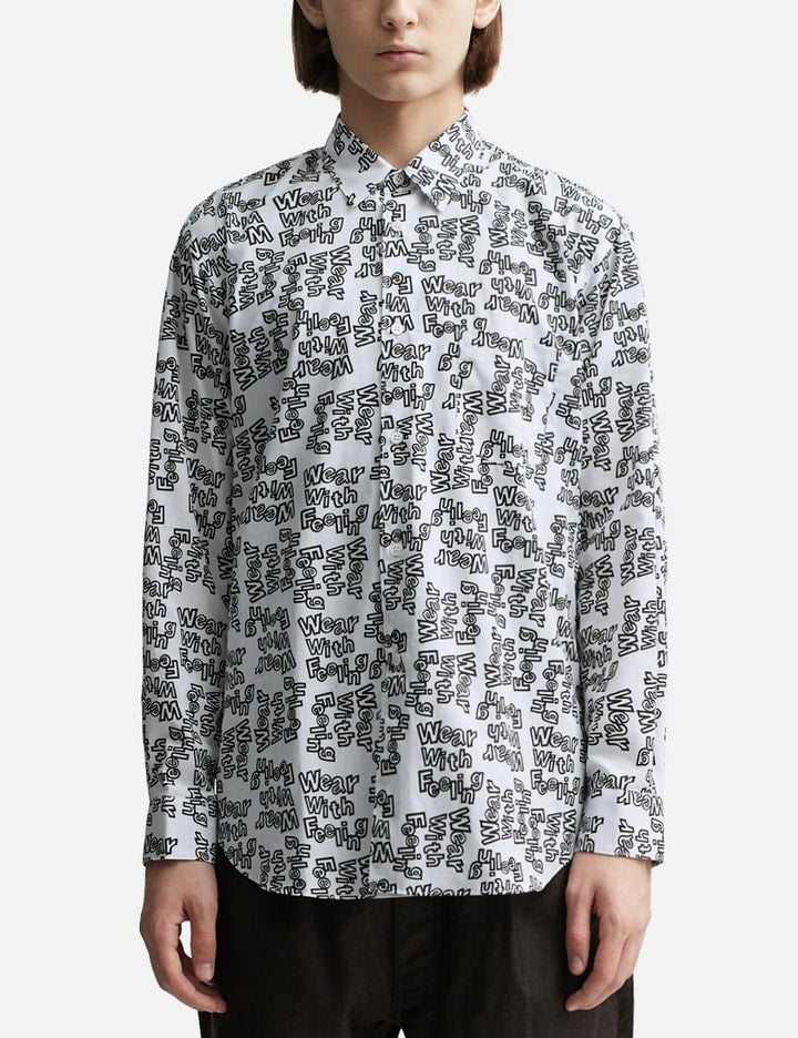 "WEAR WITH FEELING" Long Sleeve Shirt