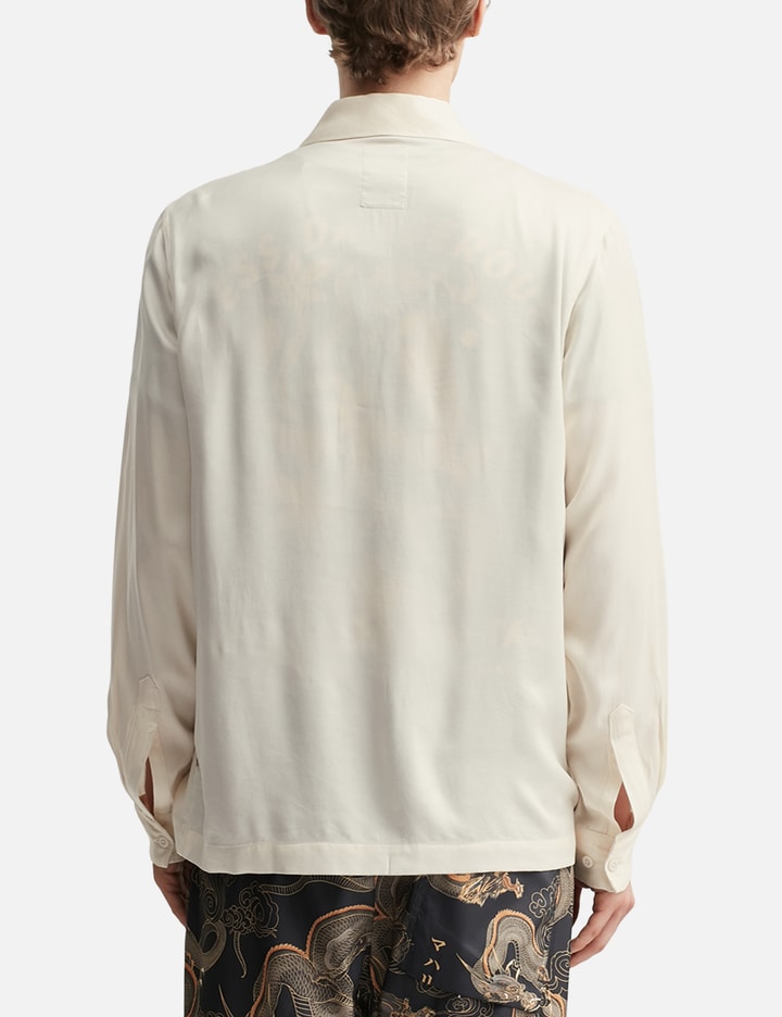 Crow and Heron Camp Collar Shirt