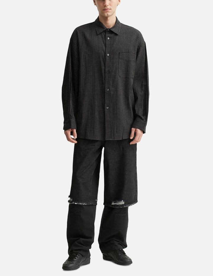 Graph Check Classic City Long Short Shirt