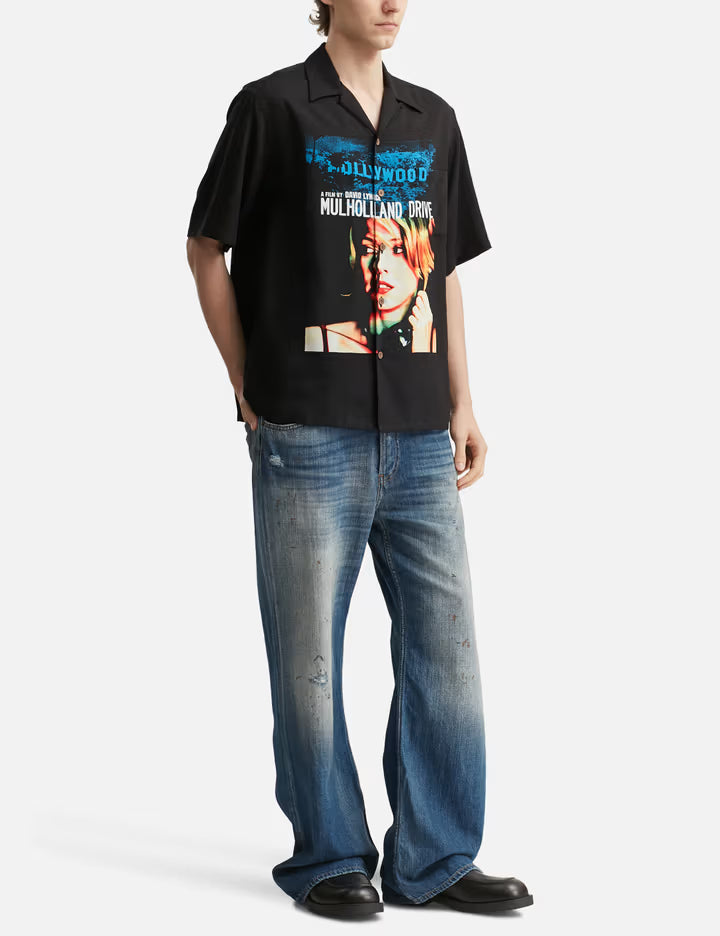 Mulholland Drive Short Sleeves Hawaiian Shirt