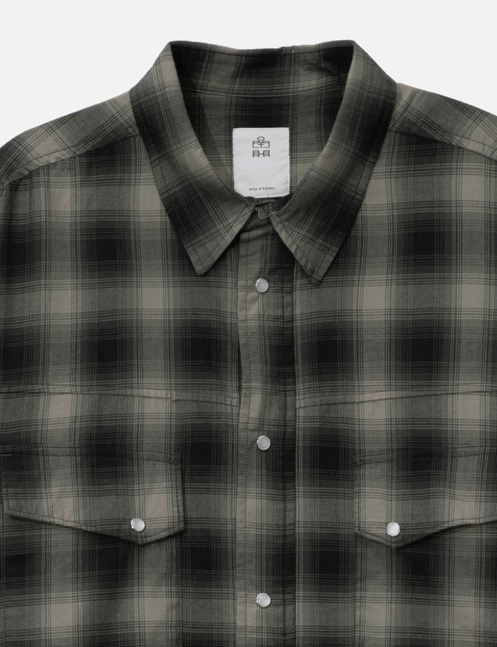 Loose Check Western Shirt