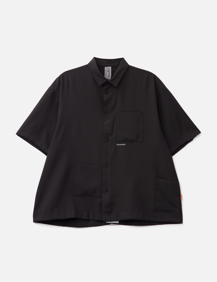 “GNV-Z” SOFTBOX Zip-Split Wide Shirt