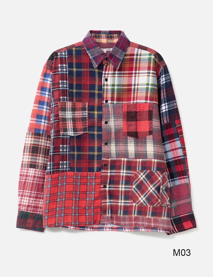 Flannel Shirt -> Straight Hem Shirt